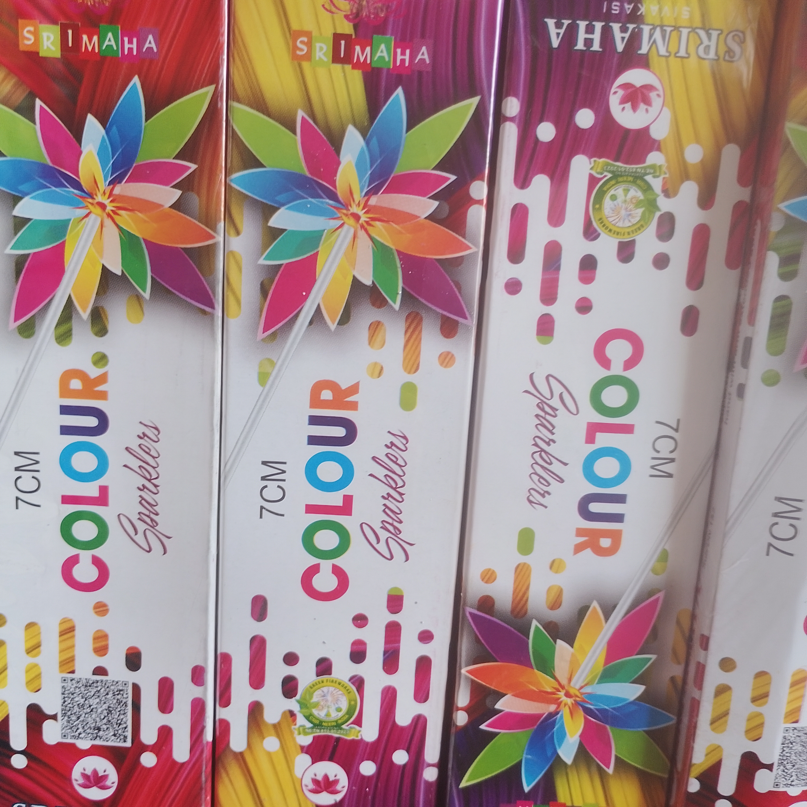 7 cm Colour Sparklers